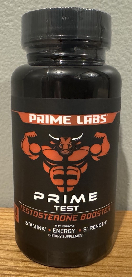 PRIME Labs Men’s Test Booster – Natural Stamina Endurance & Strength Booster