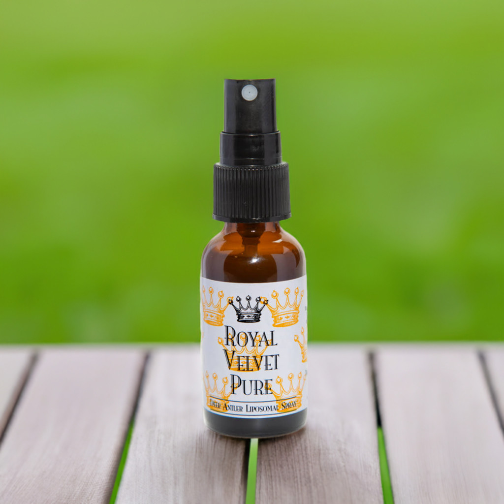 The Healthy Protocol Royal Velvet Pure Deer Antler Velvet Spray New Zealand IGF1
