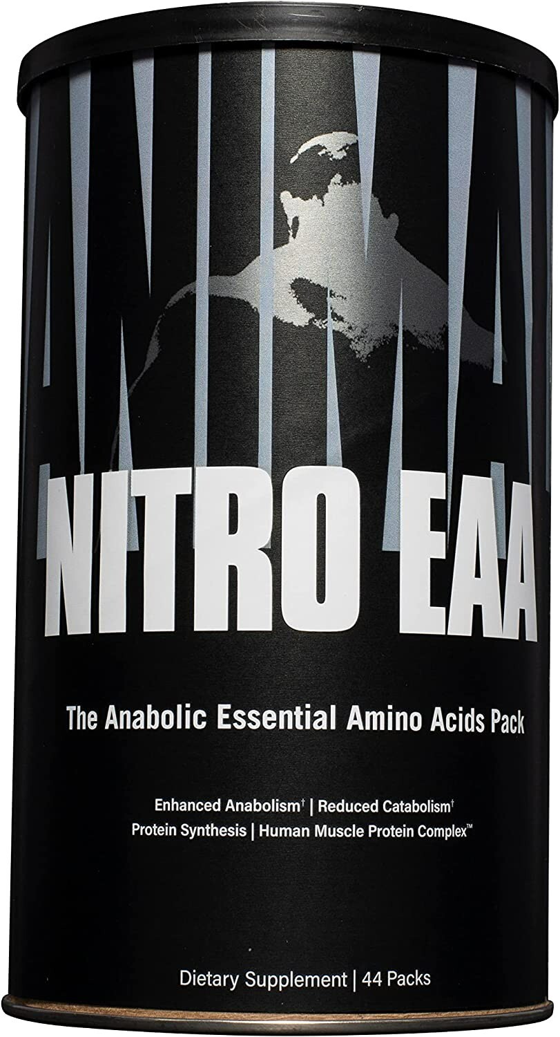 Universal Nutrition Animal Nitro EAA and BCAA Amino Acids Supplement 44 Paks New