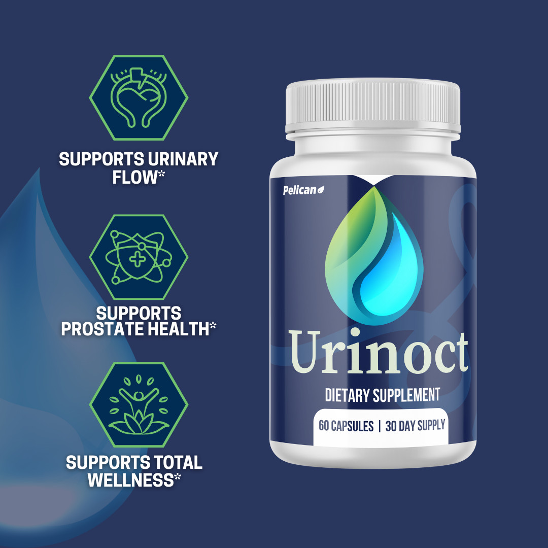 Urinoct – Prostate Support- 4 Bottles- 240 Capsules