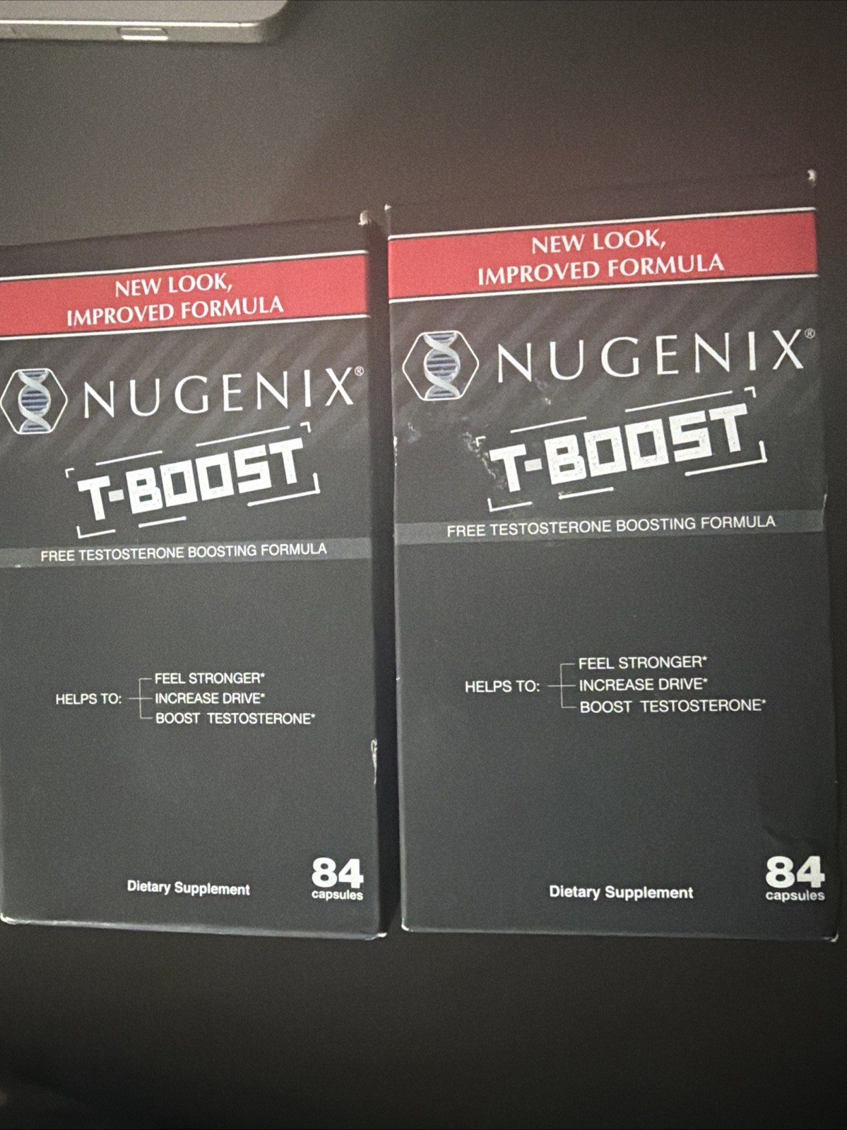 # Nugenix [T-Boost] Free Test. Boosting Formula, 84 Caps – EXP. 03/2026 Lot Of 2