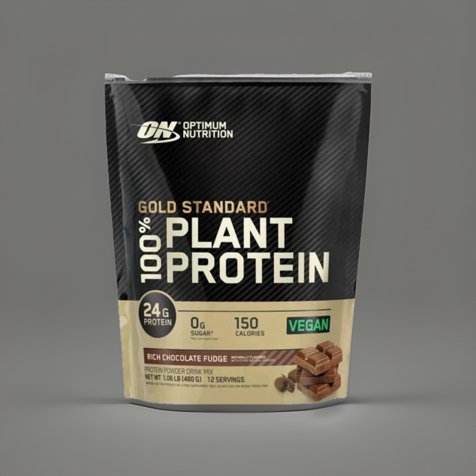 Optimum Nutrition Gold Standard Plant Protein Powder. Chocolate Fudge. Sealed.