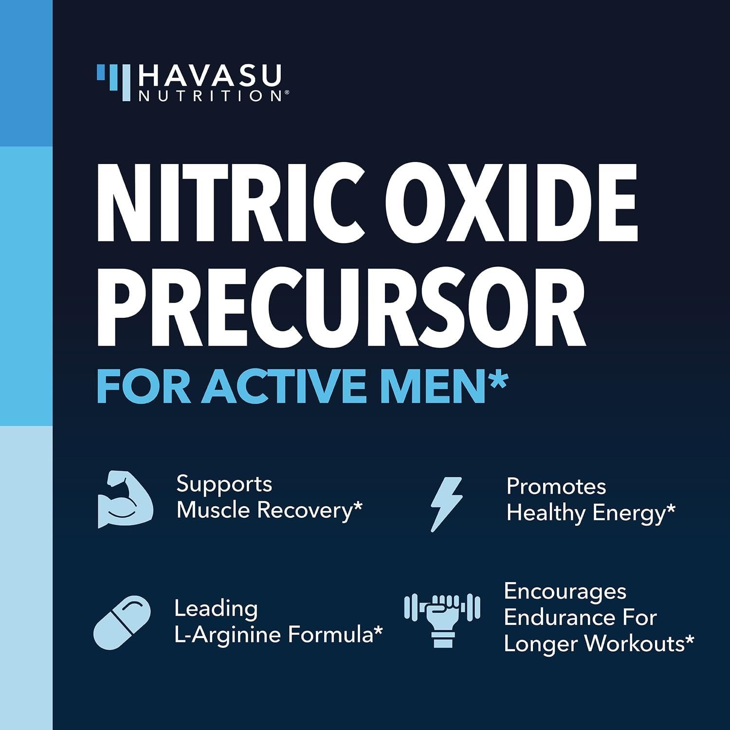 L-Arginine Capsules with L-Citrulline – Nitric Oxide Supplement – L Arginine
