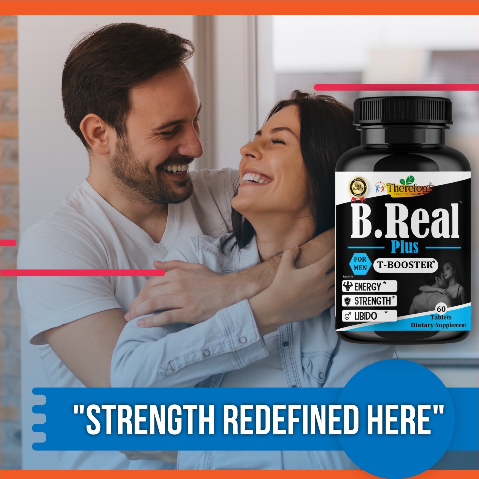 Extended Male Enhancement, Testosterone Booster ultra Strength Formula, 60 Tab