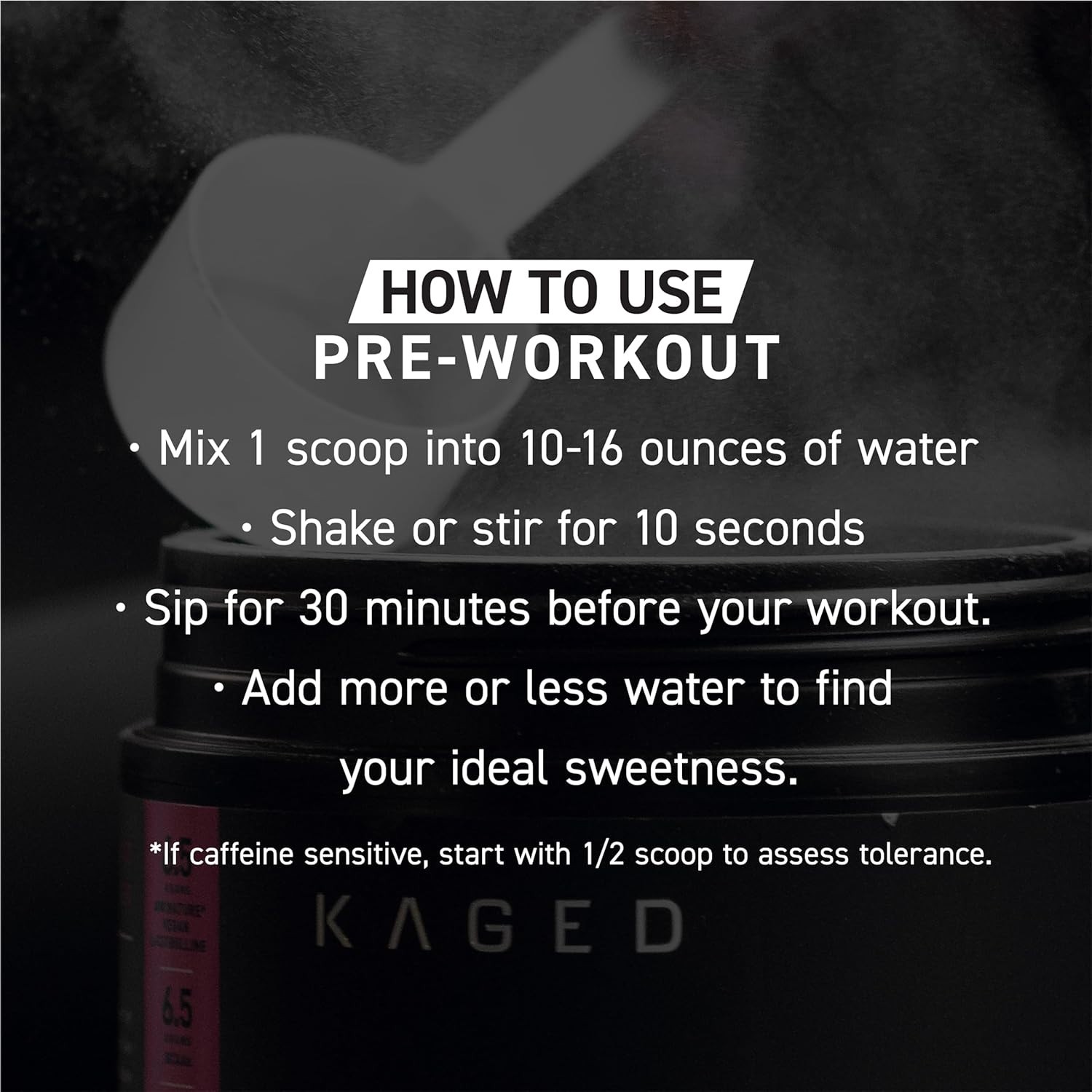 Pink Lemonade Pre Workout Powder | 274 mg Organic Caffeine – 20 Servings