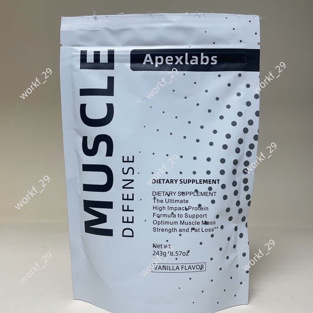 Apex Labs Muscle Defense Dietary Supplement, Vanilla 8.57 oz 1-3 pack