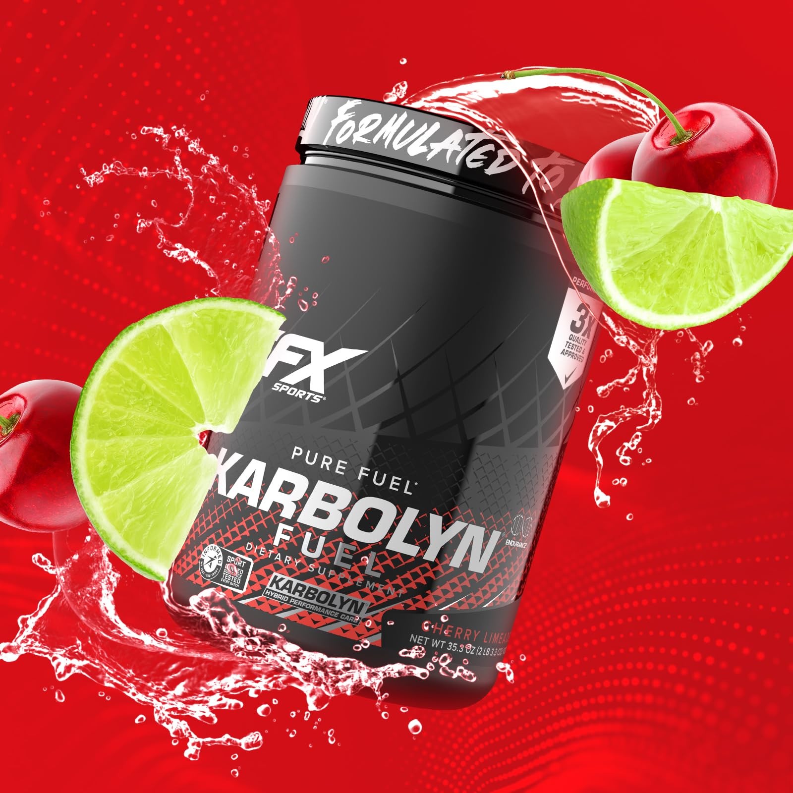 EFX Sports Karbolyn Fuel | FastAbsorbing Carbohydrate Powder | Carb Load, Sus…