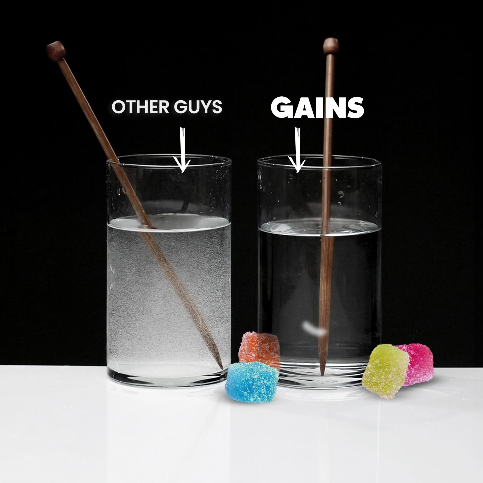 Instantized Creatine Monohydrate Powder, Sour Gummy, 30 Servings | Muscle Buildi