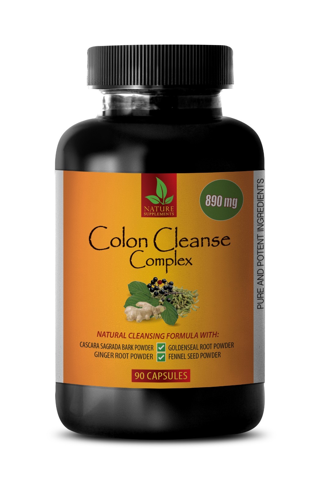 full body detox – COLON CLEANSE COMPLEX – body detox – 90 Capsules