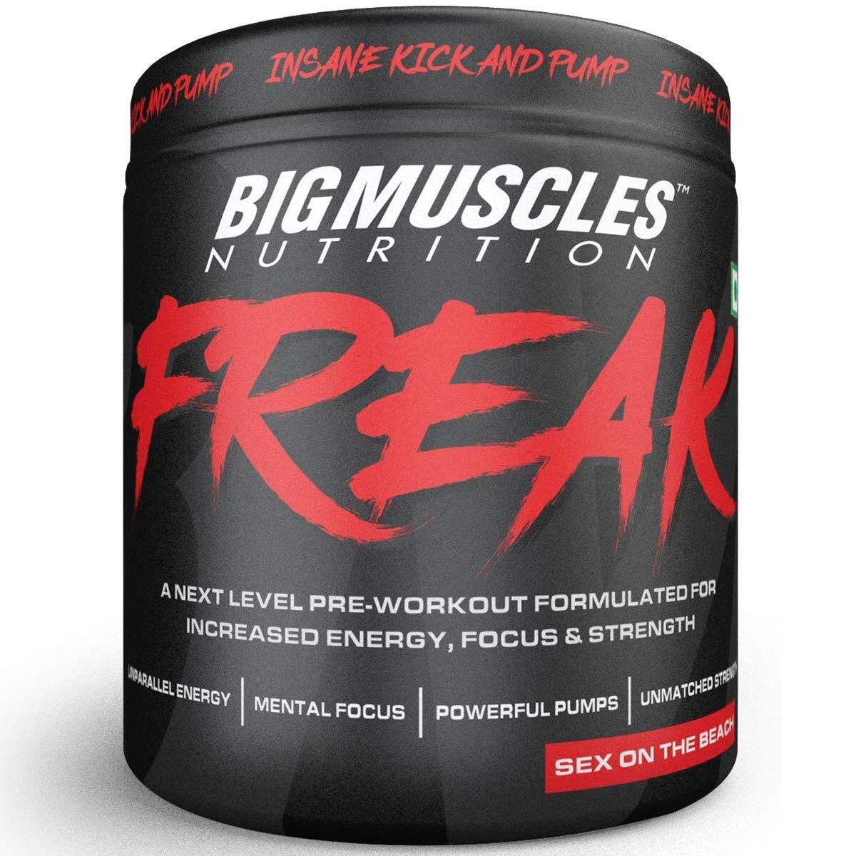 Bigmuscles Nutrition Freak Pre-Workout Choose Size & Flavour
