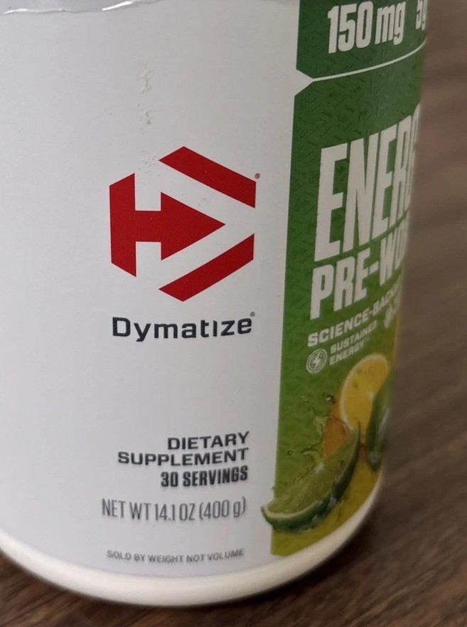 Energyze™ Pre-Workout, Lemon Lime, 14.1 oz (400 g) Lot Of 3 (10/26)