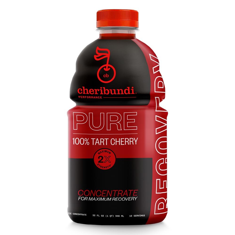 Cheribundi | 100% Tart Cherry Juice Pure Concentrate 32 Fl Oz (Pack of 1)