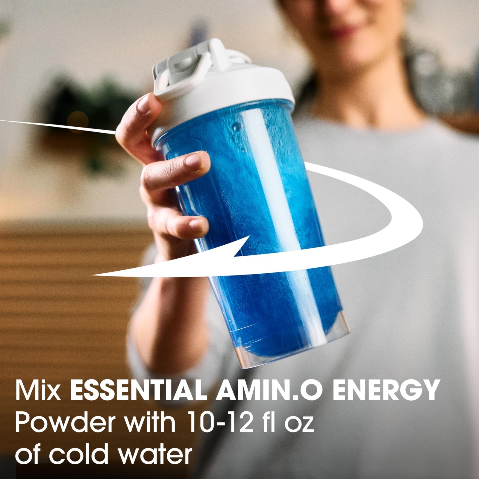 Amino Energy Powder – Pre Workout with BCAA, Green Tea & Coffee Extract, Keto, 3