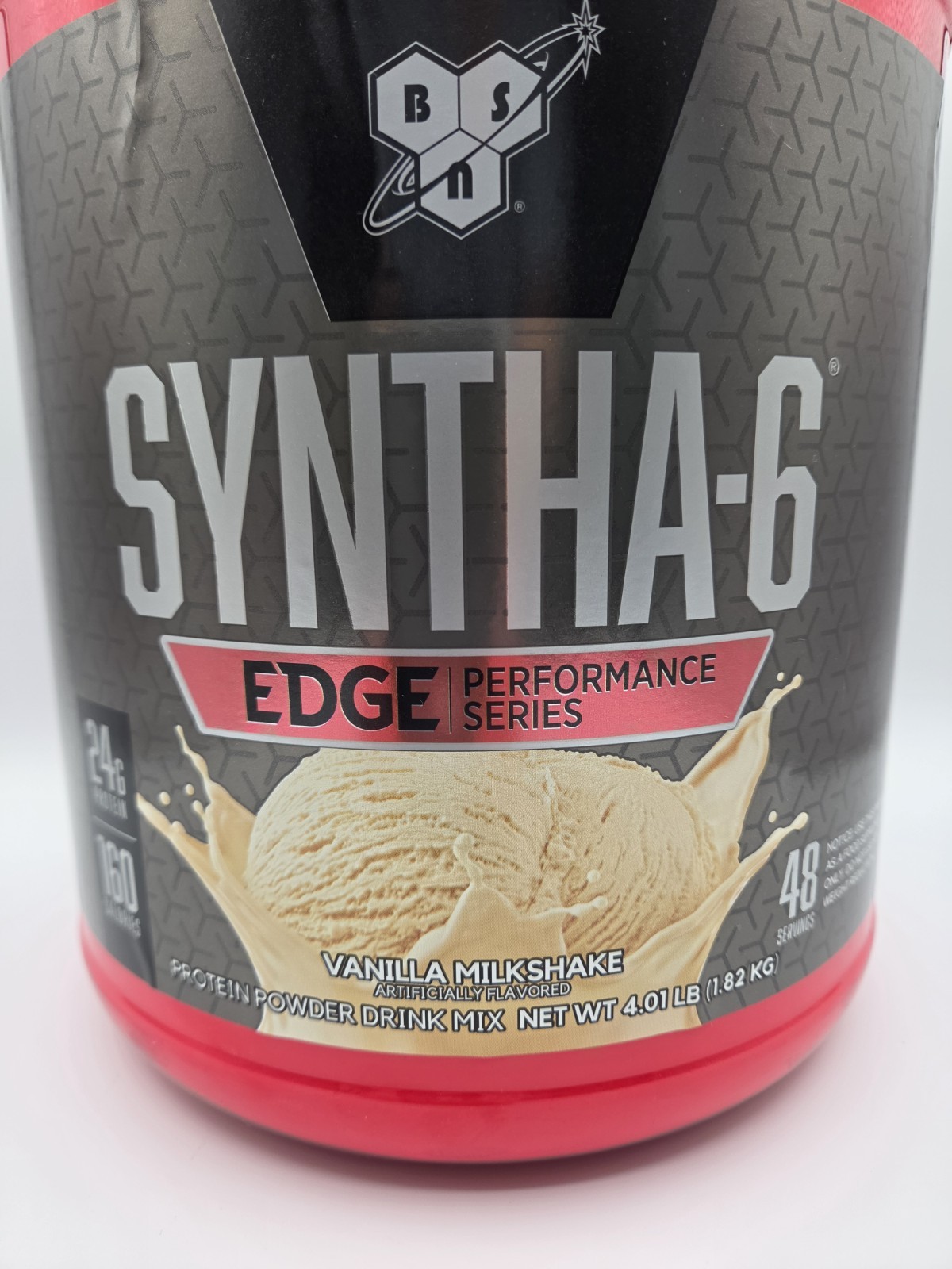 Syntha-6® Edge, Protein Powder Drink Mix, Vanilla Milkshake, 4.01 LB ~NEW/SEALED