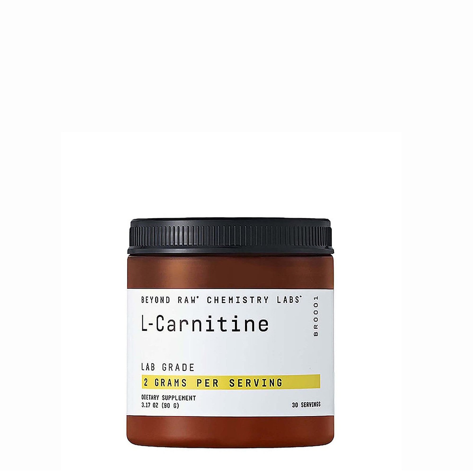 BEYOND RAW Chemistry Labs L-Carnitine Powder Fuels Exercise and Supports Reco…