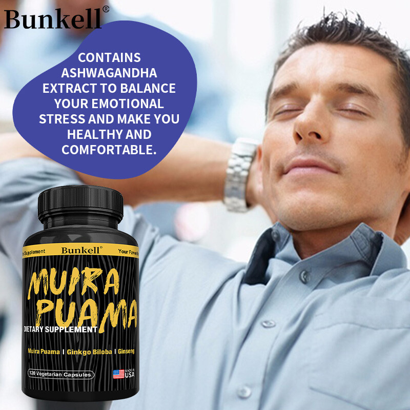 Premature Ejaculation Muira Puama Delay Premature Ejaculation 120 Capsules