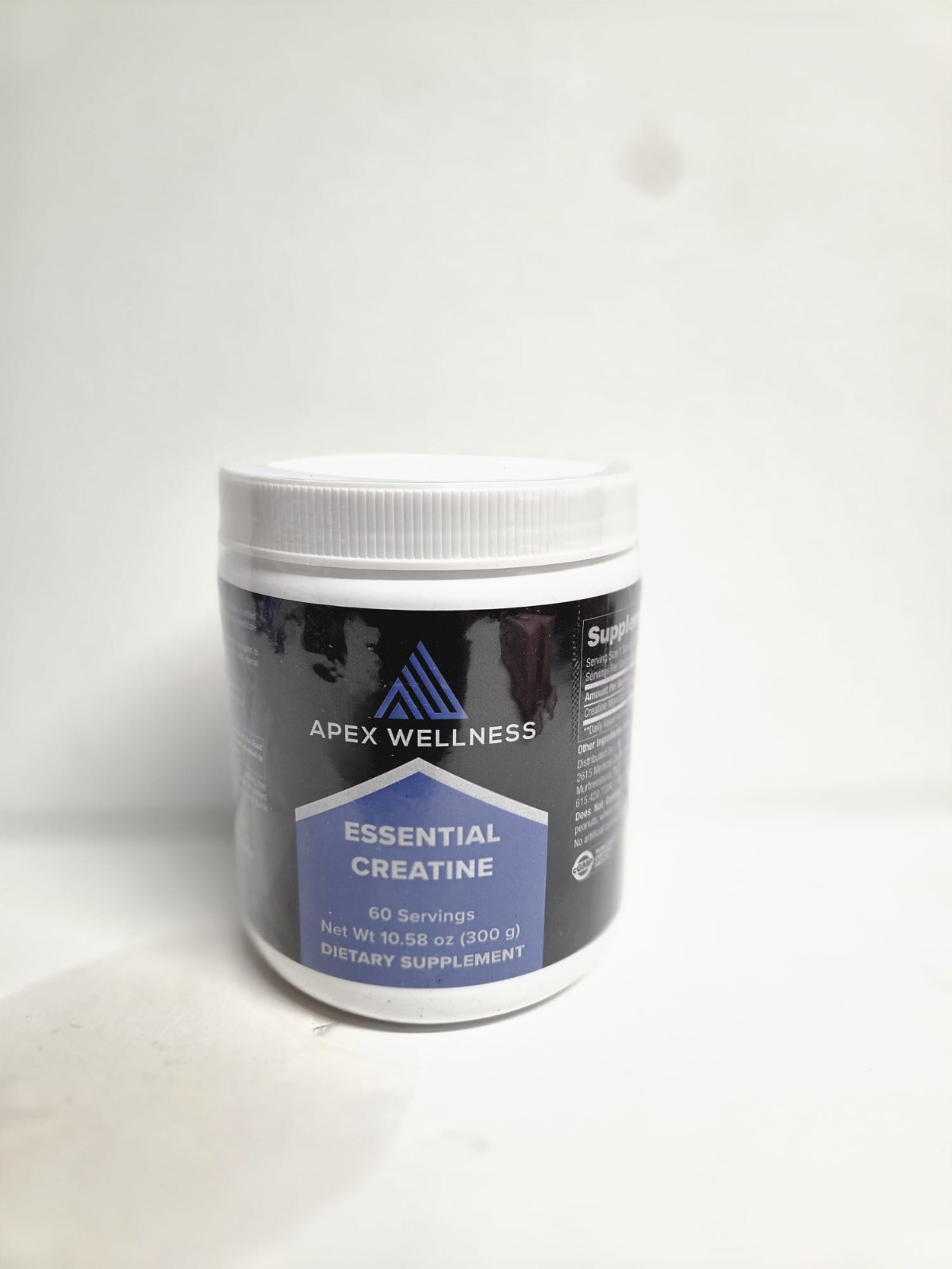 Apex Wellness Essential Creatine 60 Servings 10.58 Oz (300g) Dietary Supplement