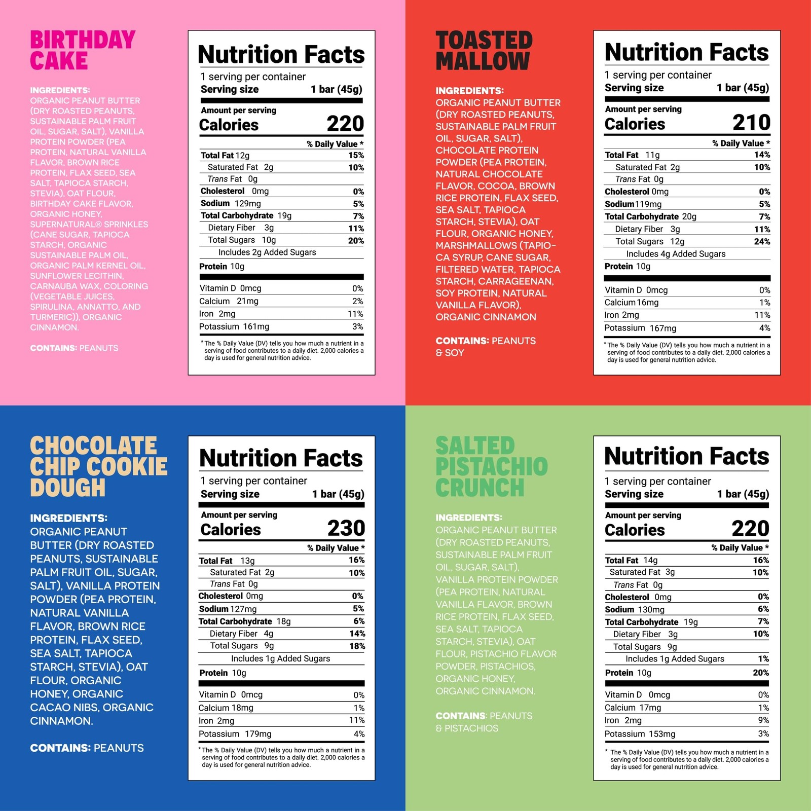 Fro Pro Plant Protein Snack Bars One Bite Crave-Worthy Taste