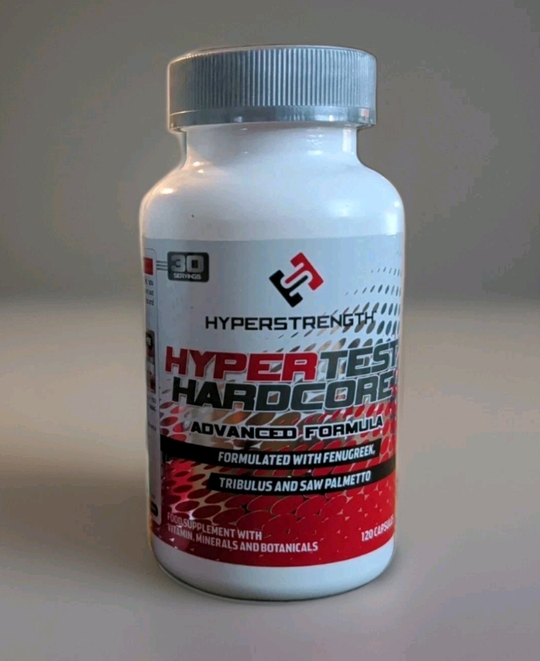 Hyperstrength Hyper Test Testosterone Booster Mag Zinc Tribulus 120Caps 6/2026