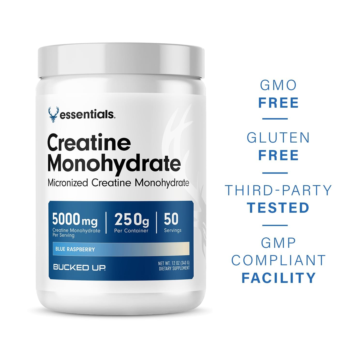 Blue Rasberry Creatine for Women and Men – Easy to Mix Vegetarian – Flavored …