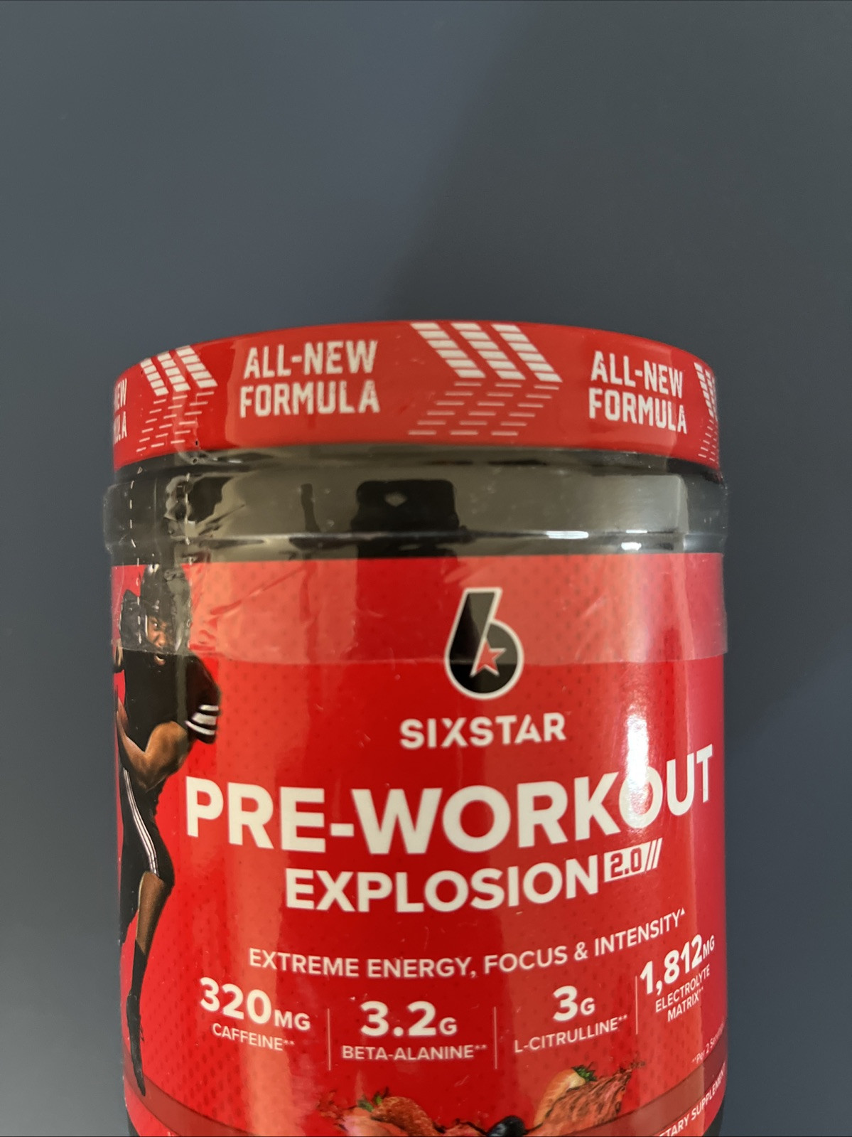 Pre-Workout Explosion 2.0, Fruit Punch, 9.52 oz (270 g) Dietary Supplement New