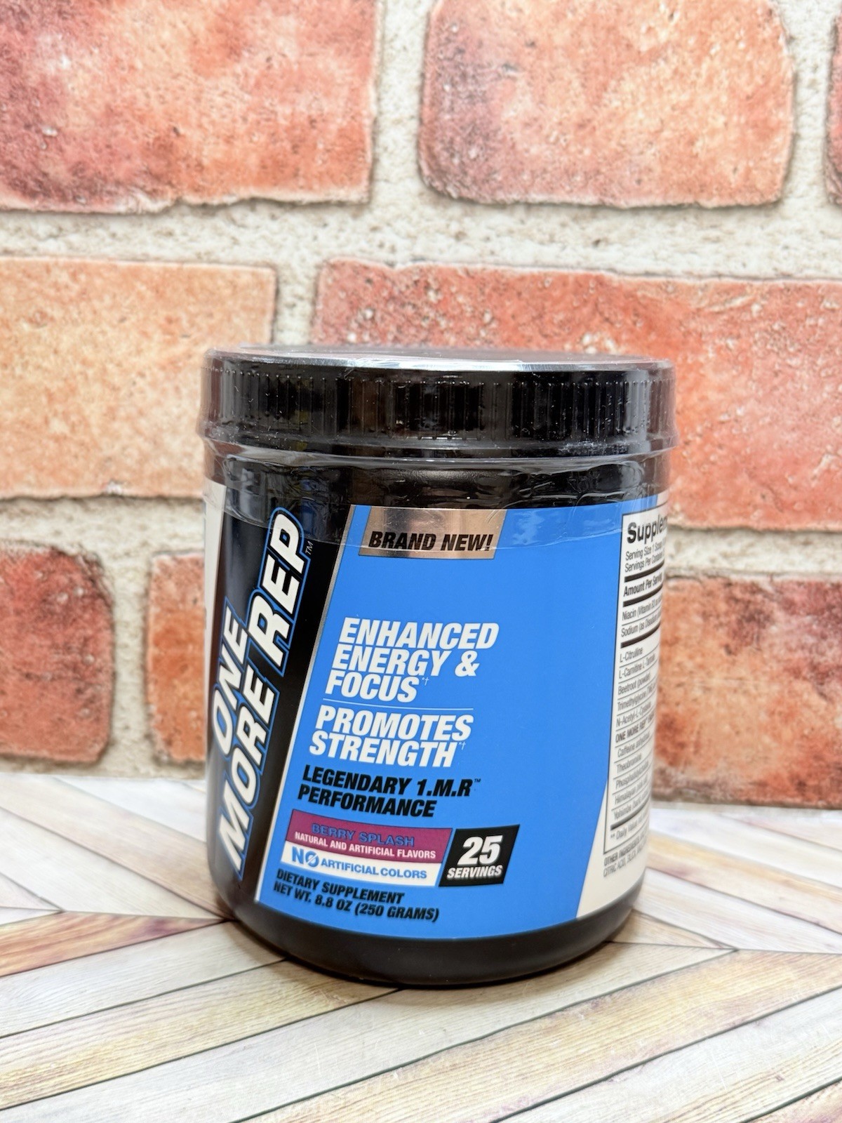 BPI Sports ONE MORE REP Berry Splash Legendary 1.M.R Perform 25 Serv EX: 5/27