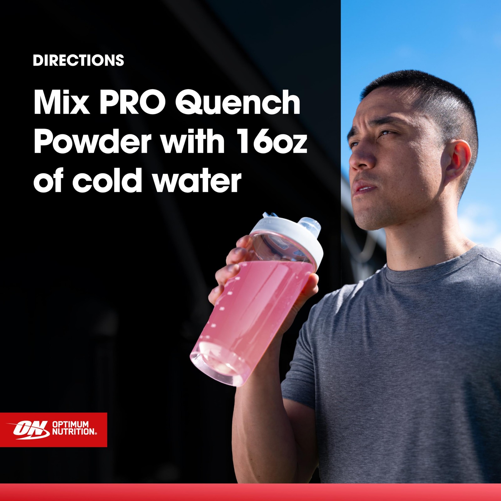 Optimum Nutrition Pro Quench 10G Clear Protein 10G Collagen Powder Drink Mix
