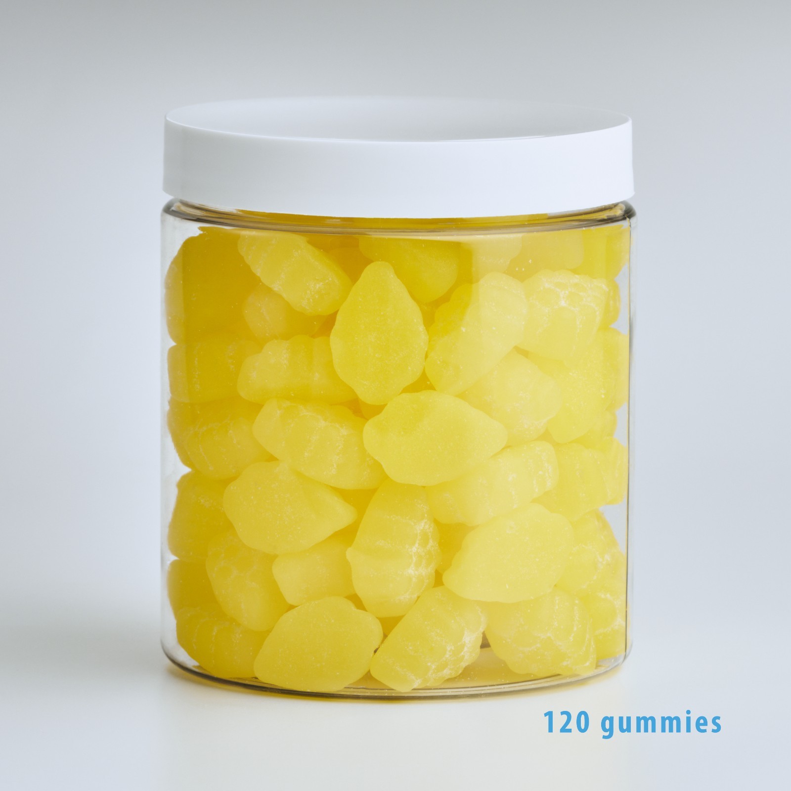 Chewable Creatine 1,250mg per Gummy, Sugar Free, Natural Pineapple Flavor