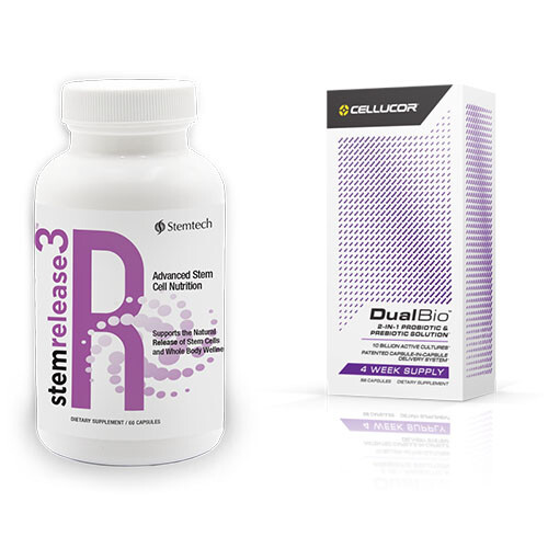 StemRelease3 SR3 by StemTech 60 Caps Nutrition AND Cellucor PROBIOTIC… !!!