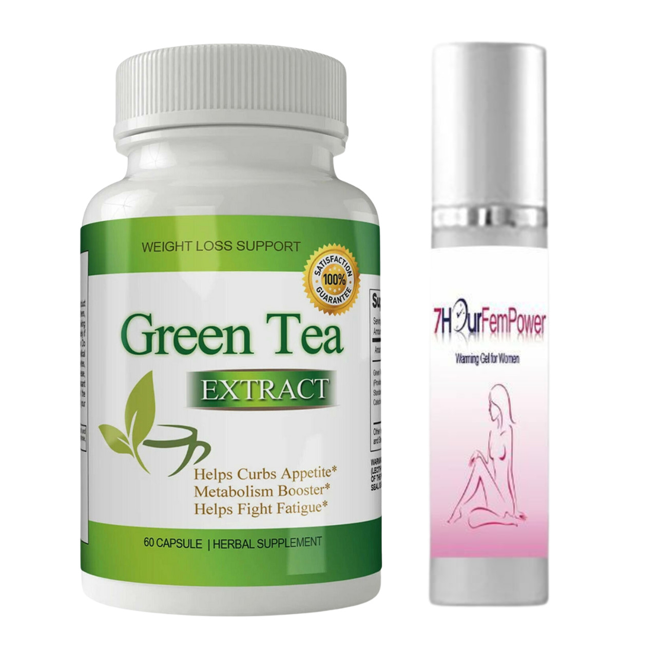Green Tea Extract Metabolism Support Weight Management & Female Lubricant Gel