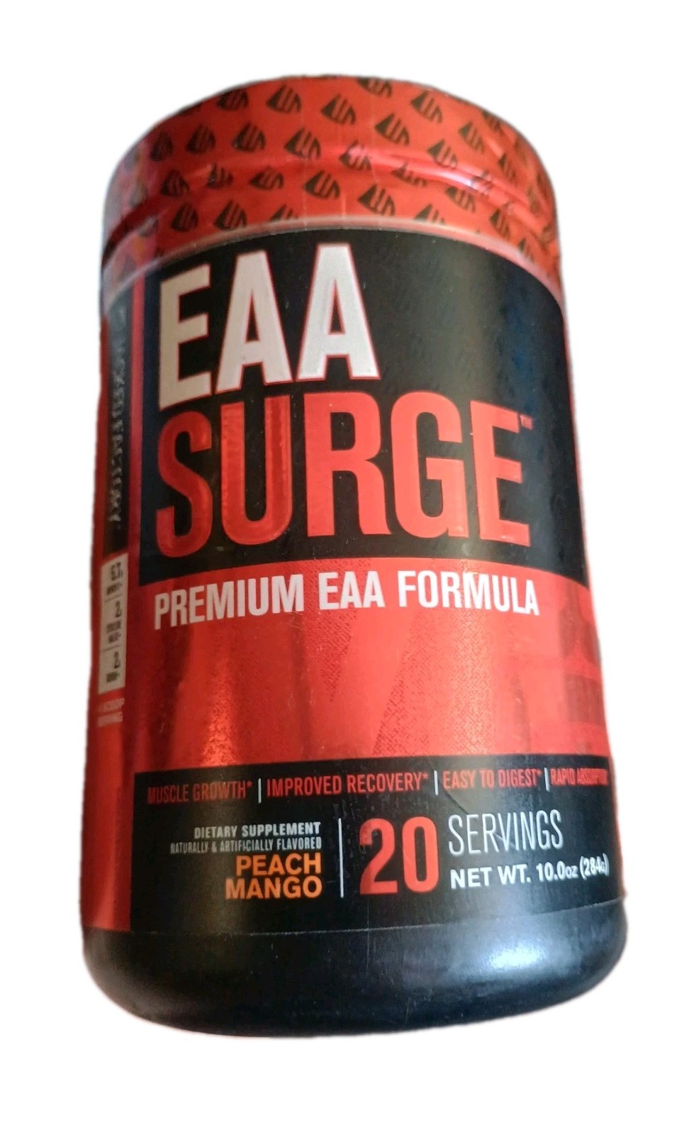 Jacked Factory EAA Surge Essential Amino Acids Powder 10 oz. 12/26