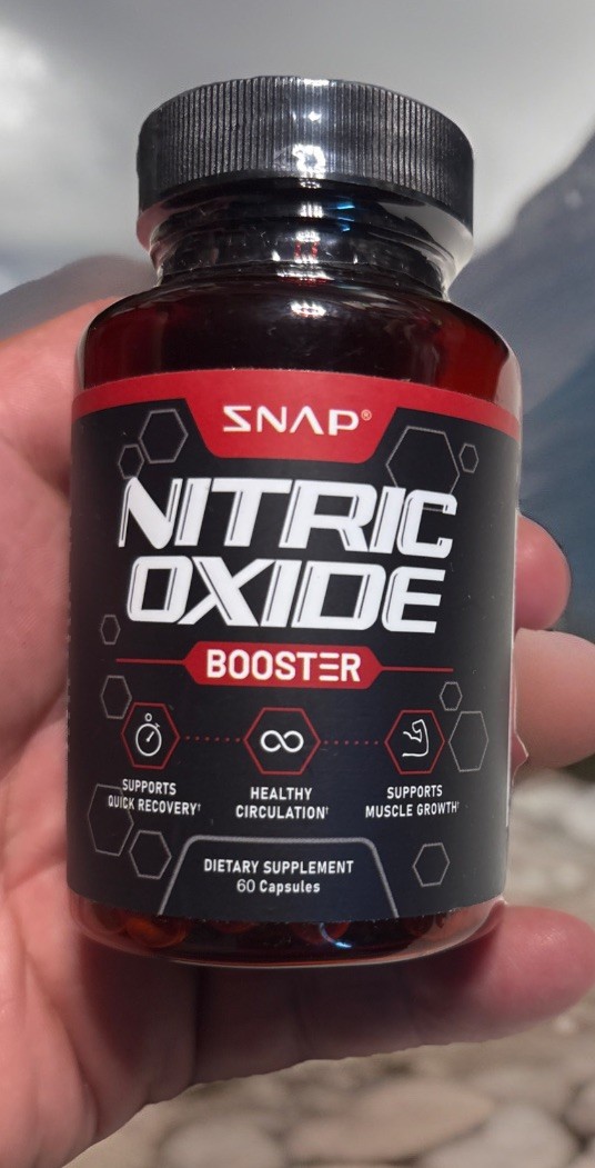 Nitric Oxide Natural Booster Supplement L-Arginine, L-Citrulline 1500mg 60ct NIB