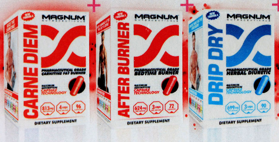 Magnum Nutraceuticals Carne Diem After Burner Drip Dry Stack Weight Loss Cutting