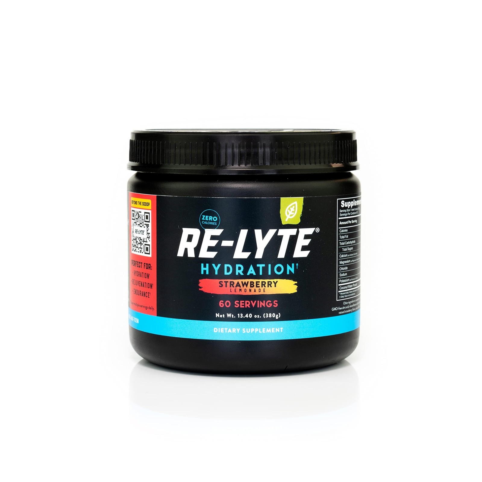 REDMOND Re-Lyte Electrolyte Powder, No Added Sugar (Strawberry … USA FAST SHIP
