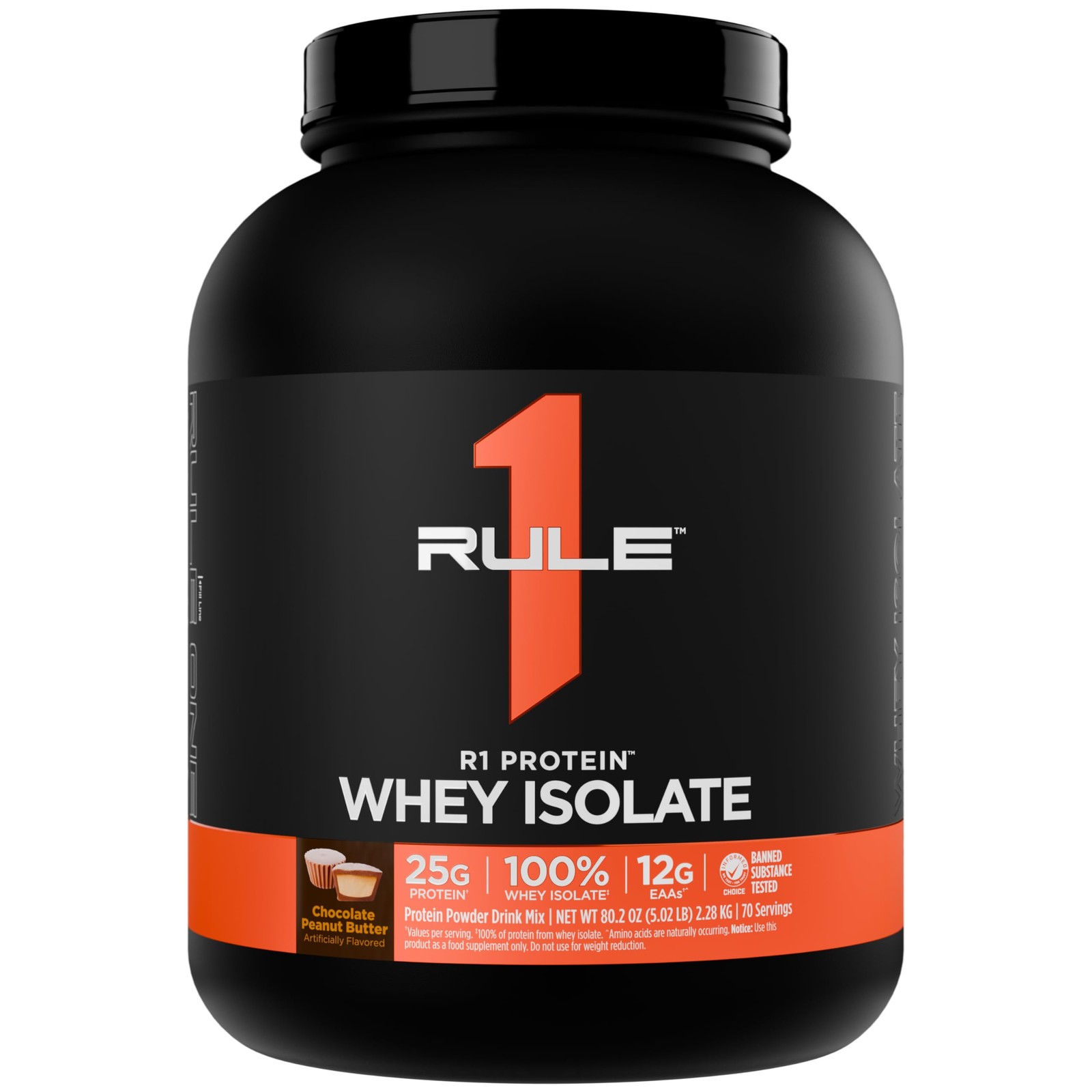 Rule 1 Proteins R1 Protein Whey Isolate with 25g Protein & 6g BCAA Exclusive…