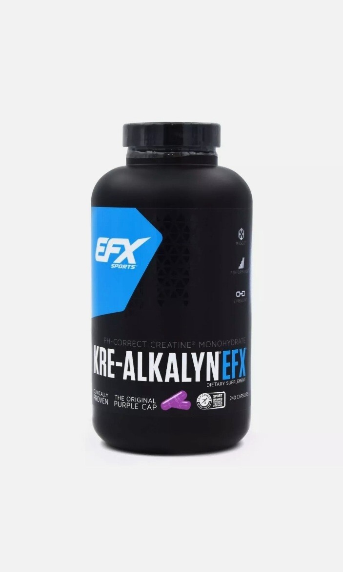 EFX Kre-Alkalyn Creatine – 120 Capsules