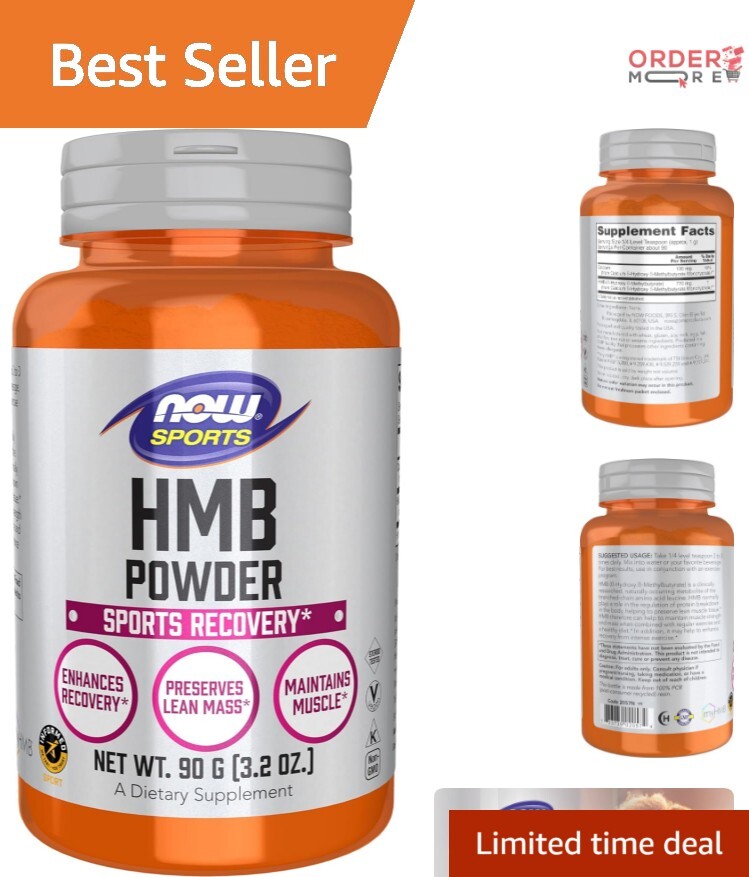 90g HMB β-Hydroxy Methylbutyrate Powder – GMP Certified Sports Recovery Aid