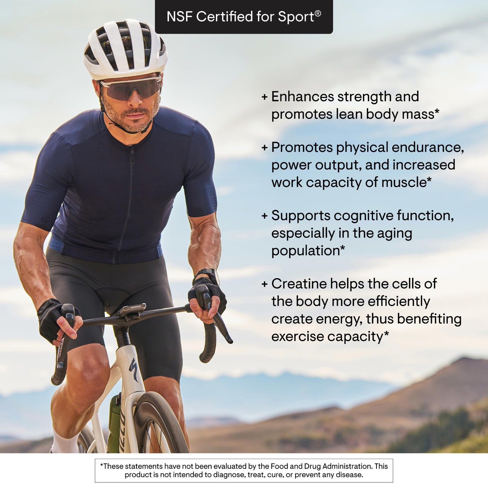 Micronized Creatine Monohydrate Powder – Muscle & Cognitive Support – Strawberry