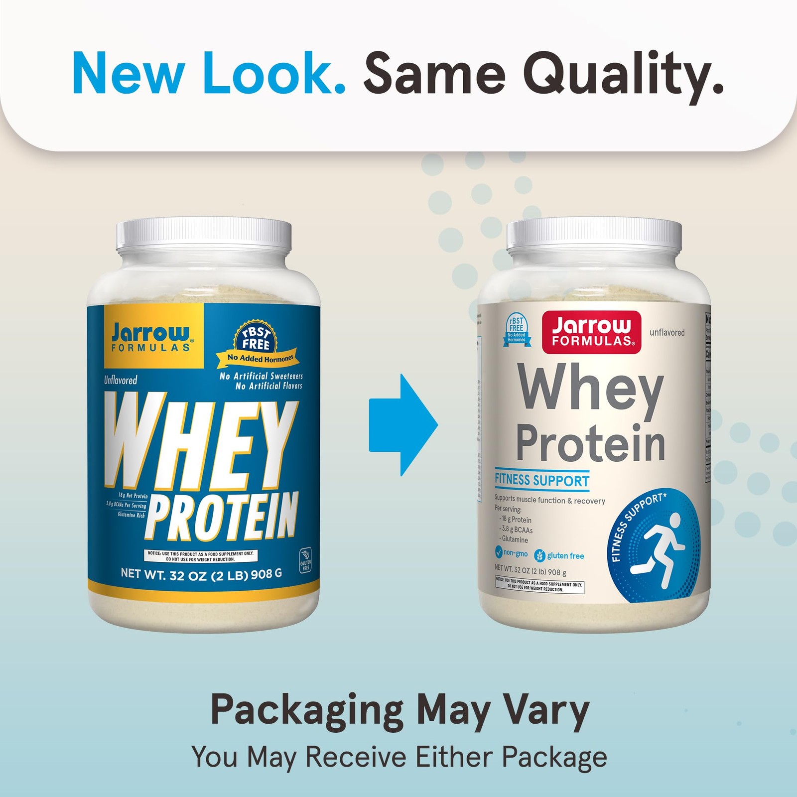 Jarrow Formulas Whey Protein 18 G Of Protein 3.8 G Of Bcaas And Glutamine