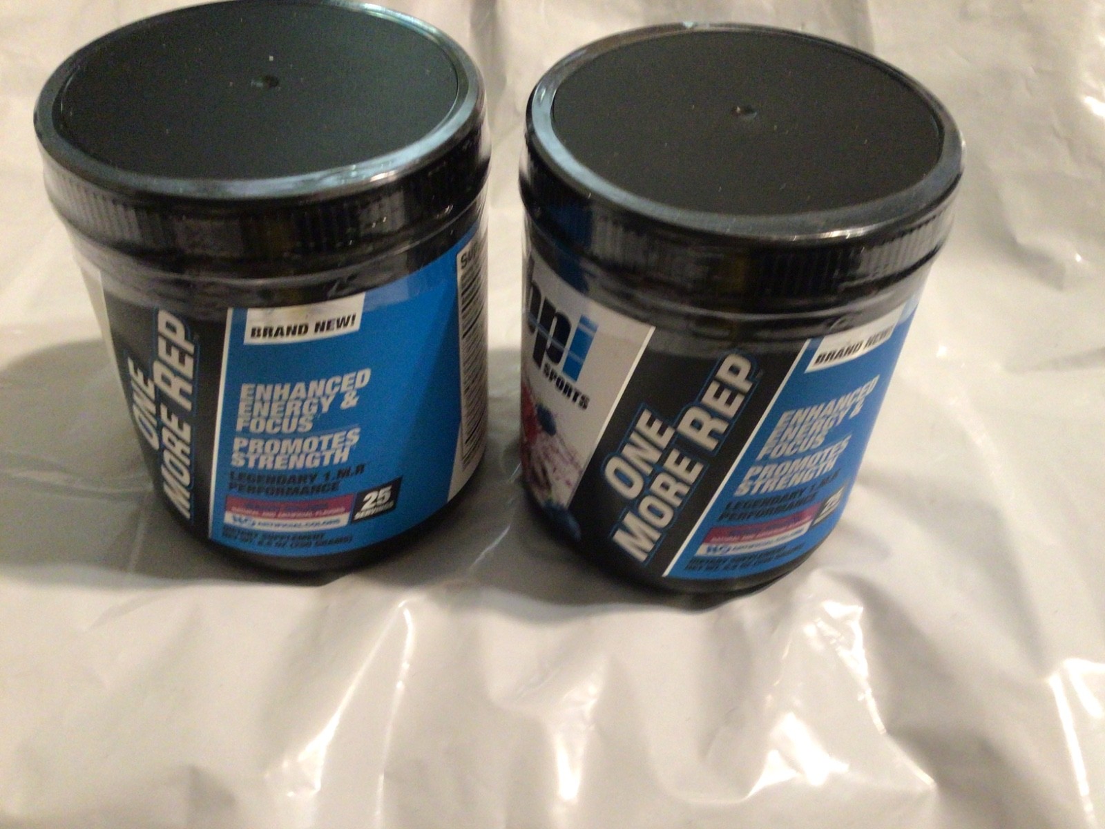2-packs BPI Sports ONE MORE REP -BERRY SPLASH Legendary 1.M.R Perform -EXP: 5/27