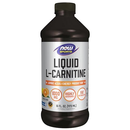 NOW FOODS L-Carnitine Liquid 1000 mg Citrus 16 fl oz