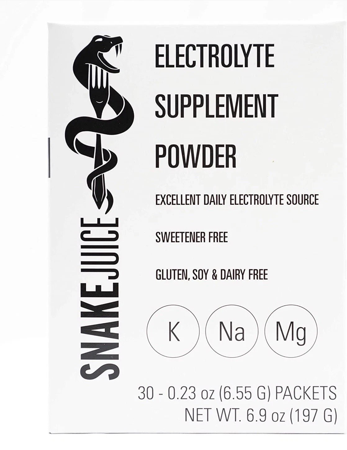 SNAKE Juice Keto Diet Electrolyte Powder, Unflavored, Fasting-Focused Supplement