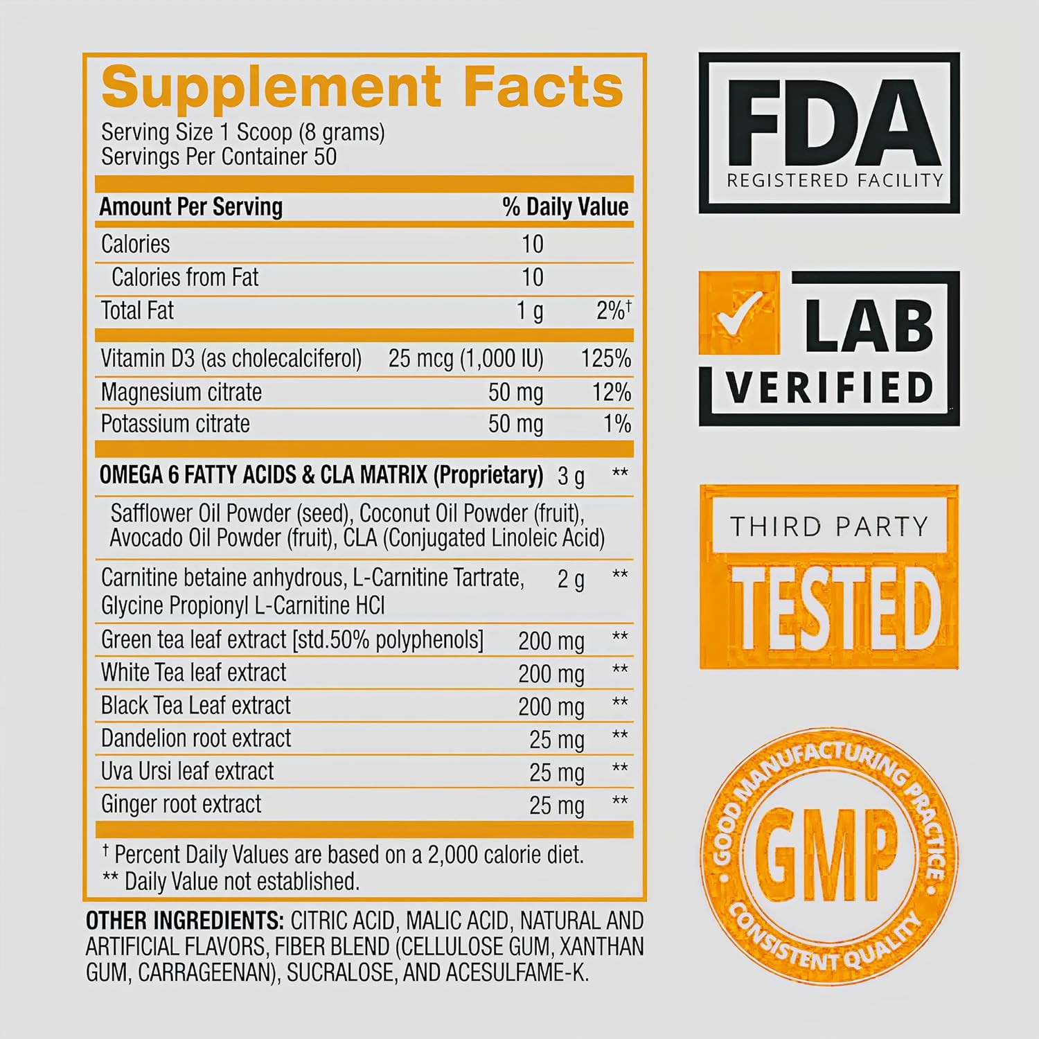 CLA + Carnitine Shredded – Convert Fat Cells into Energy and Supports Lean Muscl