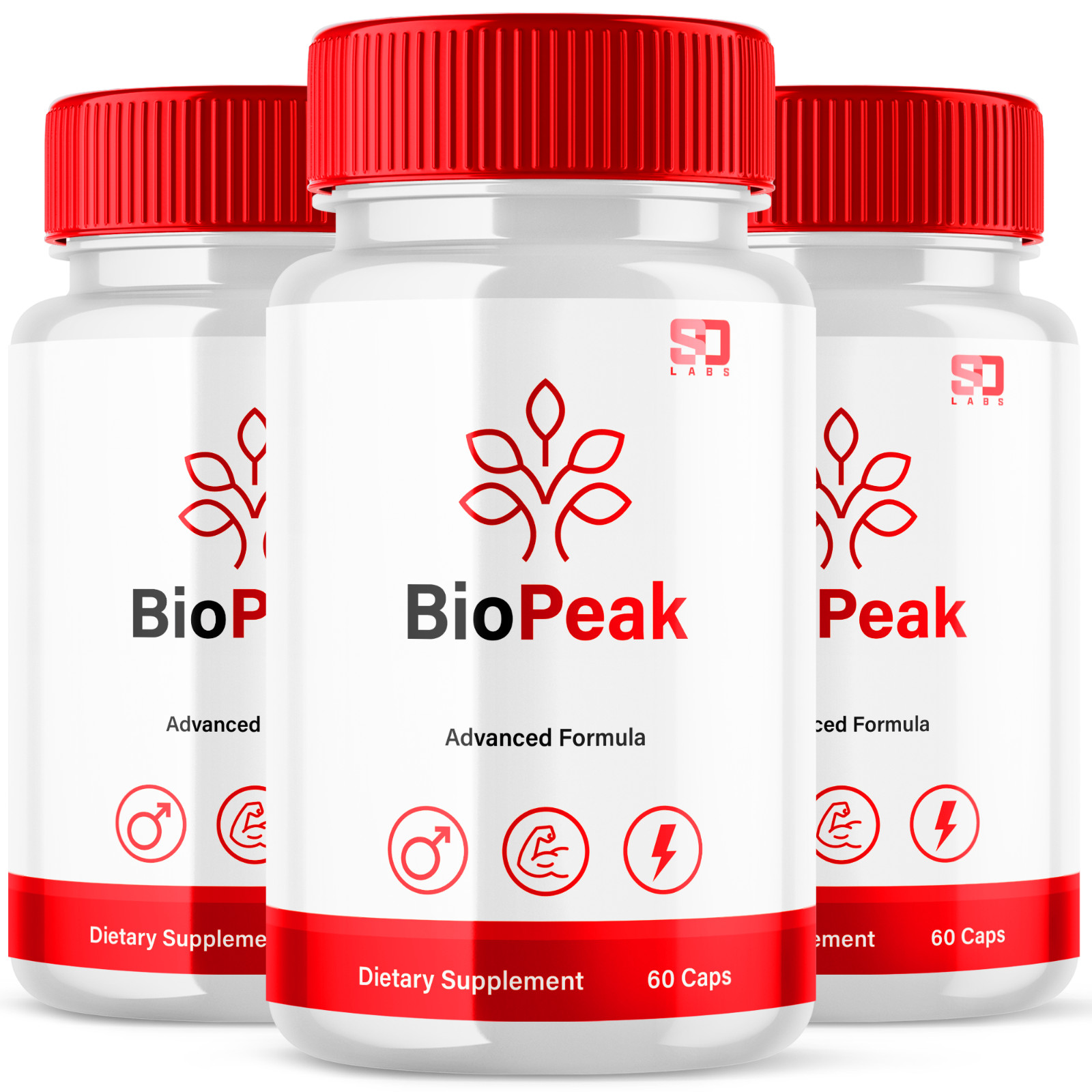 (3 Pack) Biopeak for Men, Bio Peak Advanced Male Support Pills (180 Capsules)