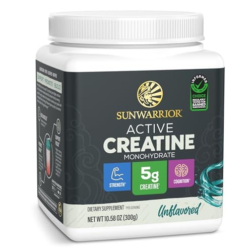 Creatine Monohydrate Powder 60 Serving Unflavored Micronized