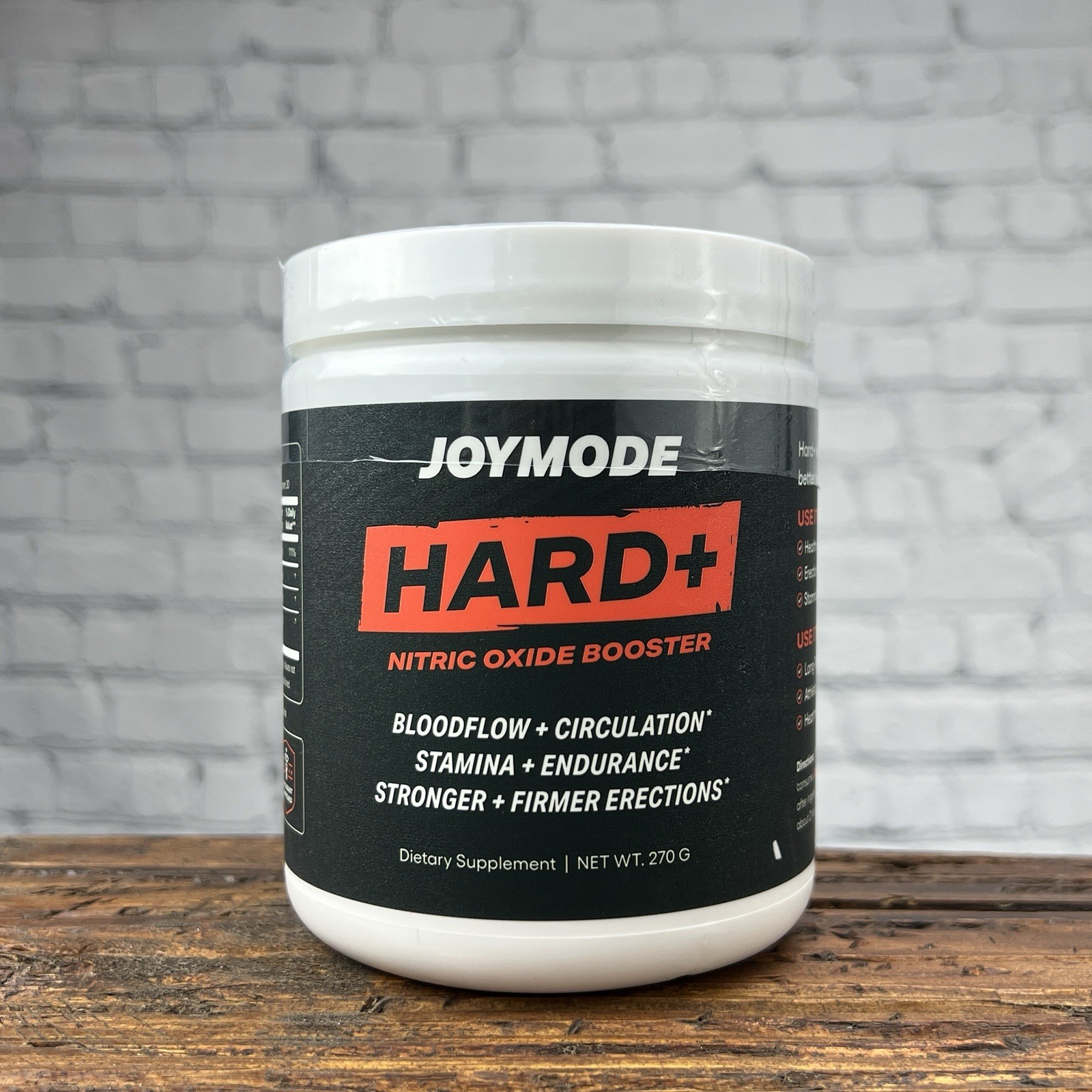 Joymode Nitric Oxide Booster Powder 270g Vitamin C L-Citrulline Arginine Nitrate
