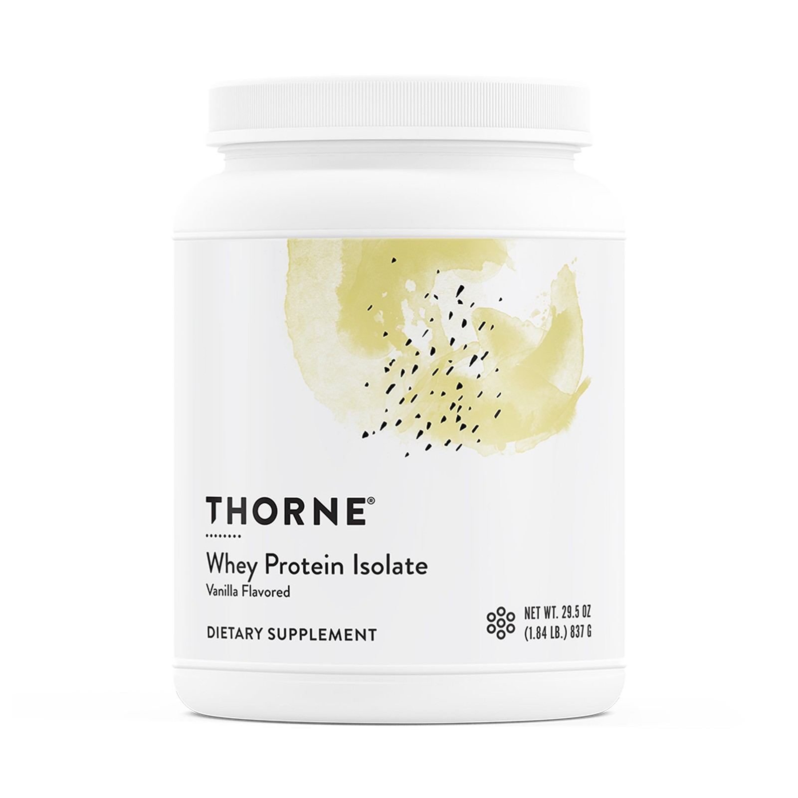Whey Protein Isolate 21G Balanced Amino Acids THORNE Profile BCAAs Grams Easy