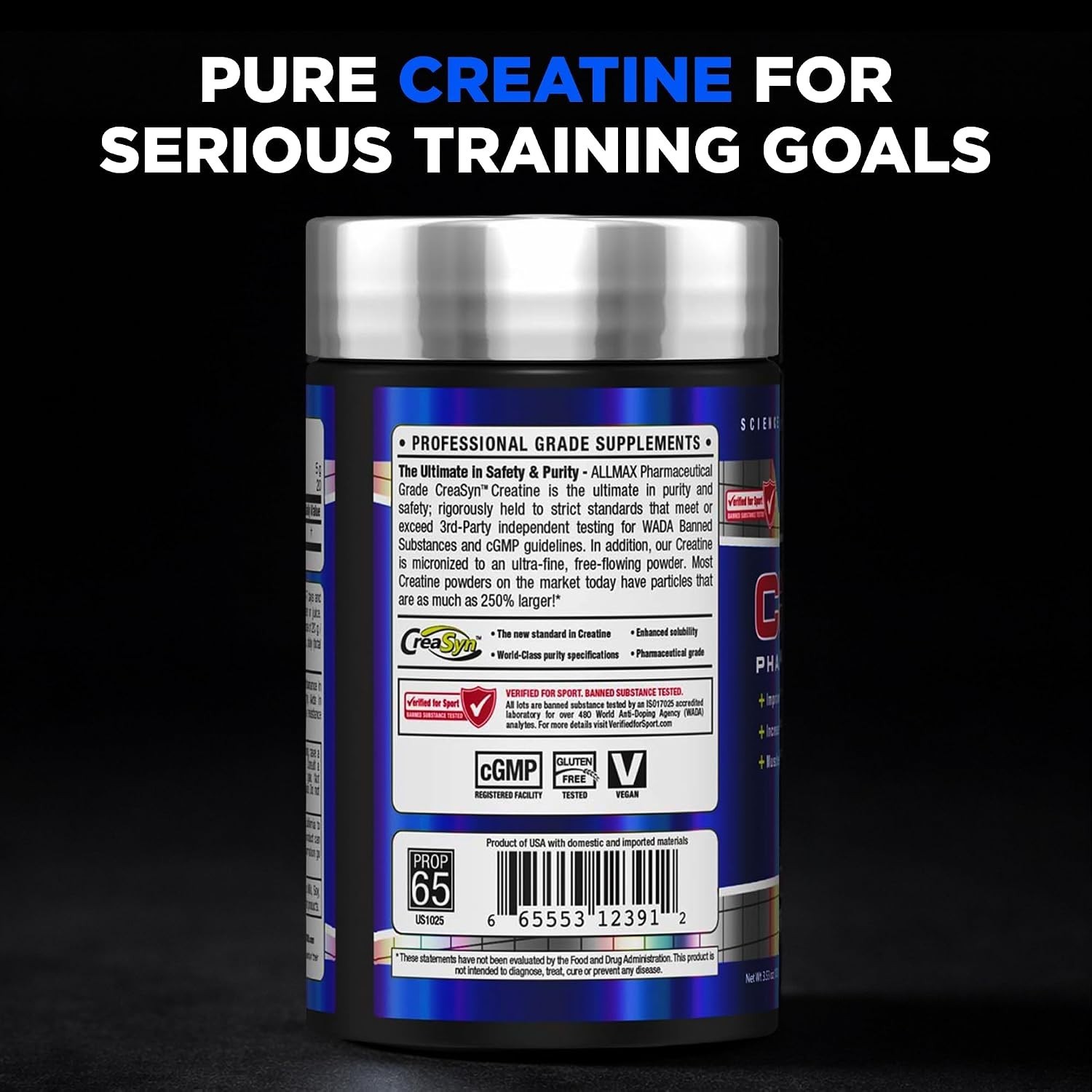 100g Micronized Creatine Monohydrate – Ideal for Muscle Growth & Performance