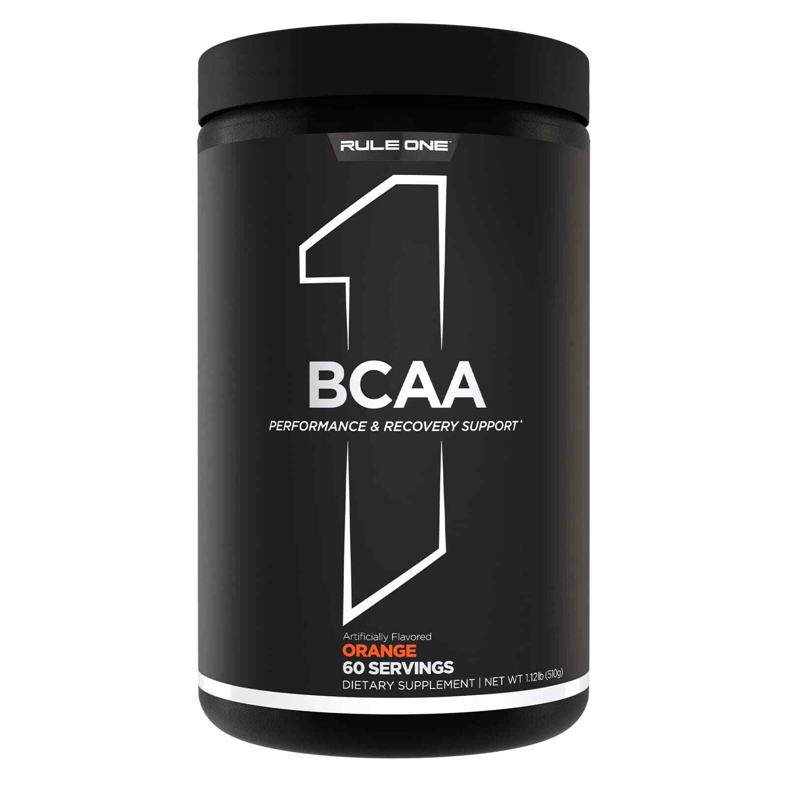 RULE 1 BCAA 60 serv Orange Burst Branched Chain Amino Acids 444g