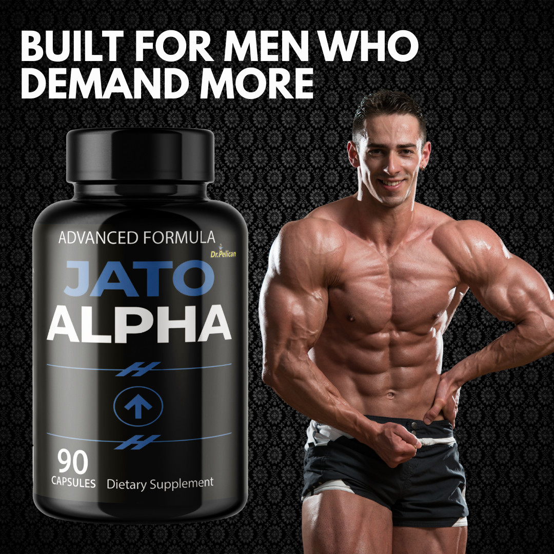 Jato Alpha- Bodybuilding & Men’s Health Support- 12 Bottles- 1080 Capsules